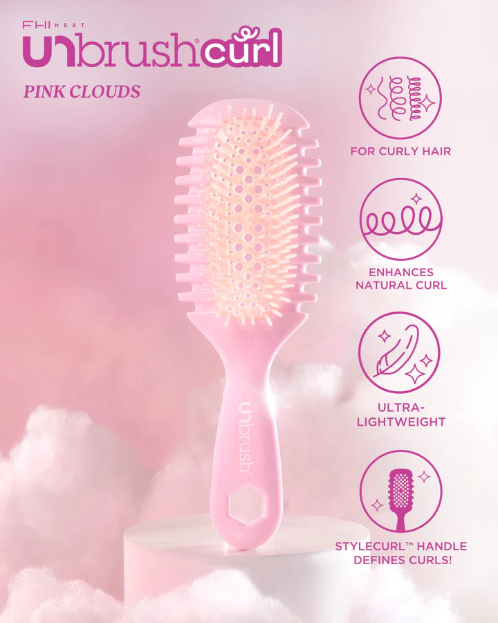 FHI Unbrush Curl - Pink Clouds