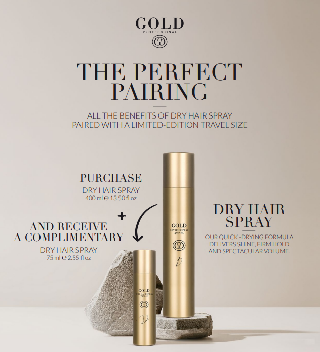 Gold Haircare The Perfect Pairing M/J 26