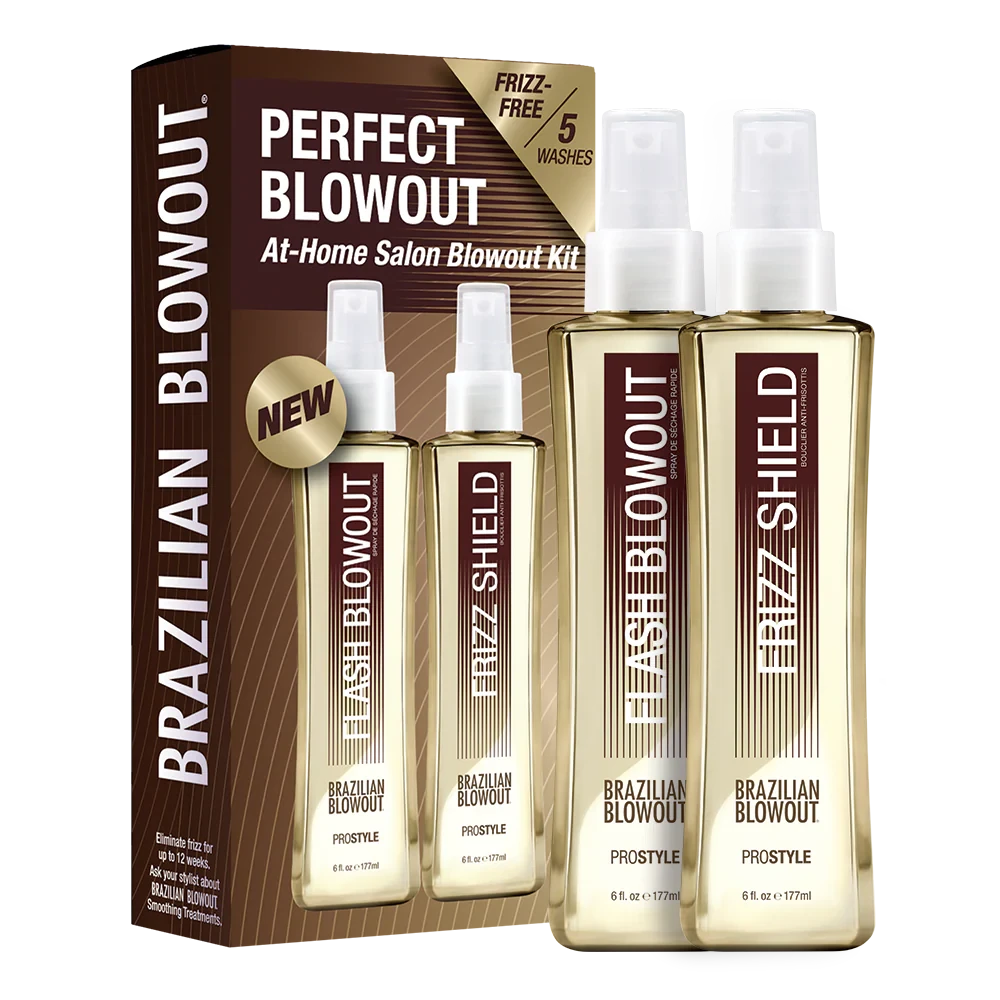 Brazilian Blowout Frizz Shield/Flash Blowout Duo