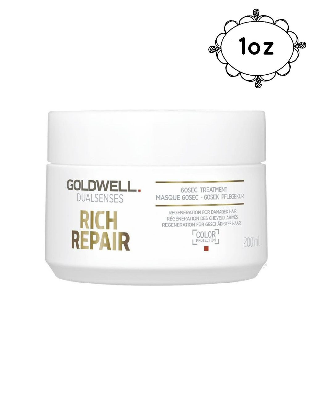 Goldwell Dualsenses- Rich Repair 60 Second Treatment 1oz