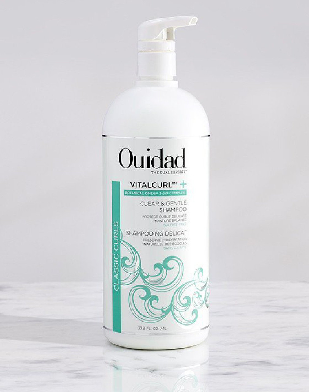 Ouidad Vitalcurl + Clear & Gentle Shampoo 33oz