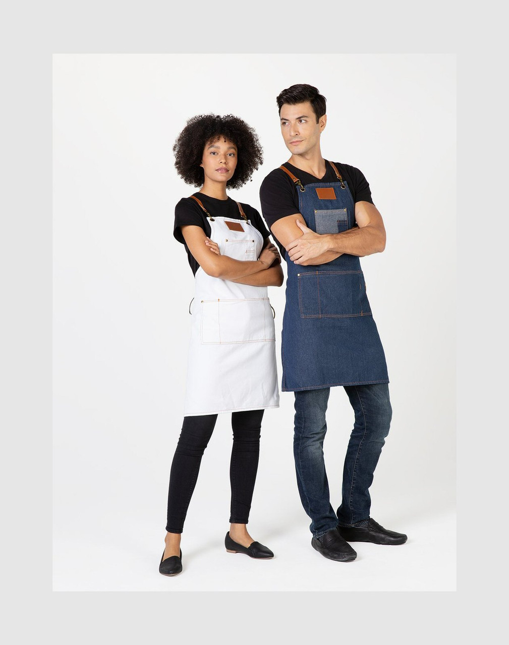 Betty Dain- Brooklyn Denim Apron- Blue