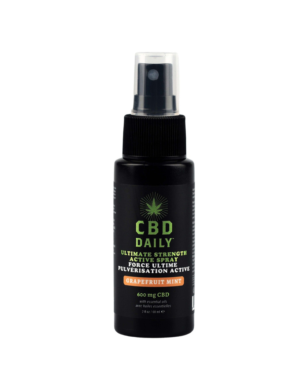 Earthly Body CBD Ultra Strength Grapefruit Active Spray 2oz