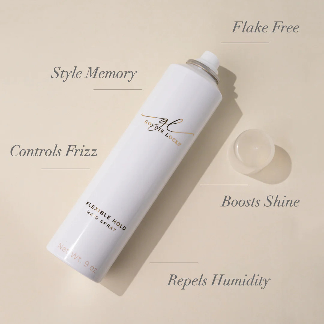 Goldie Locks Flexible Hold Hairspray 9oz - Shopmasello.com