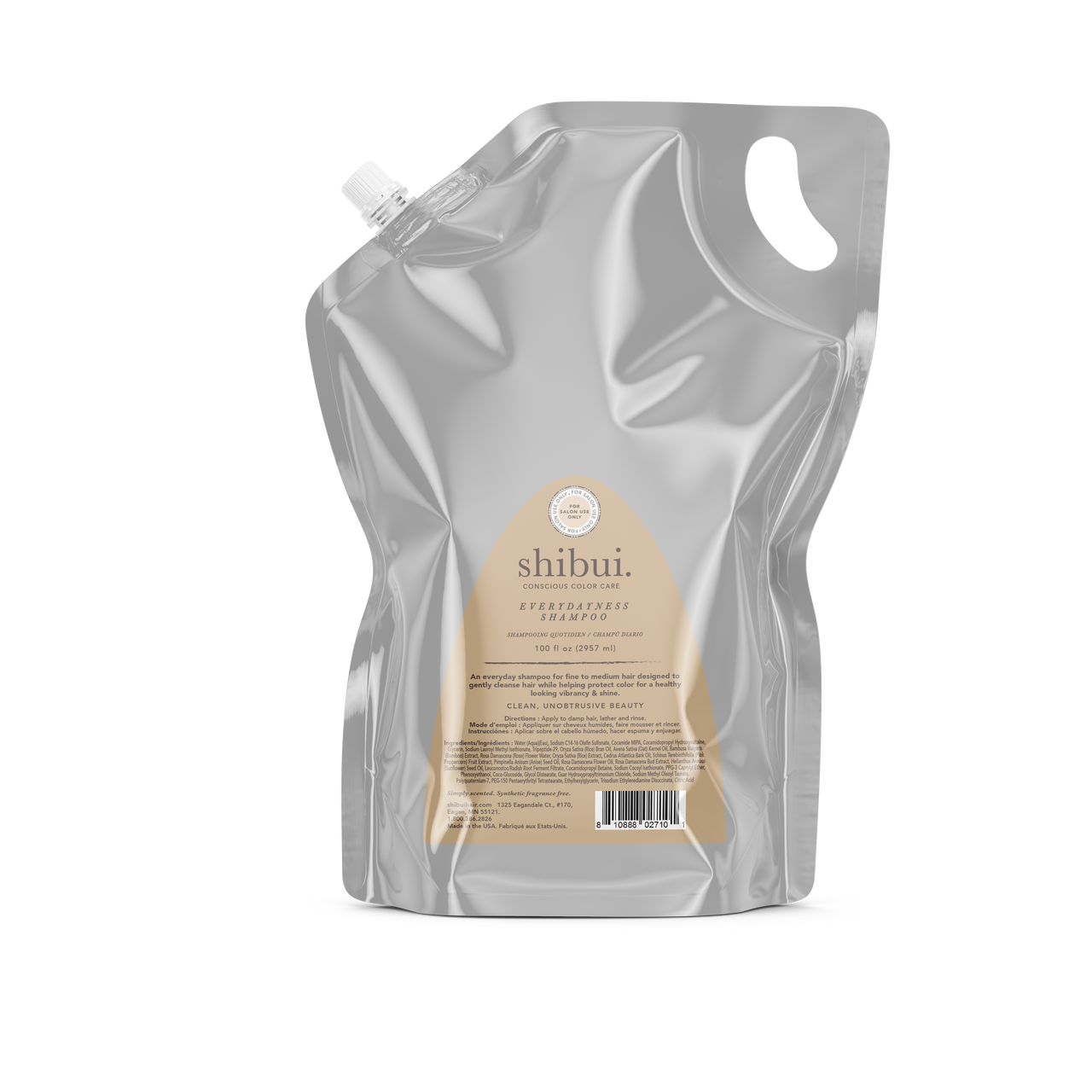 Shibui Everydayness Shampoo Pouch + Liter M/A 26