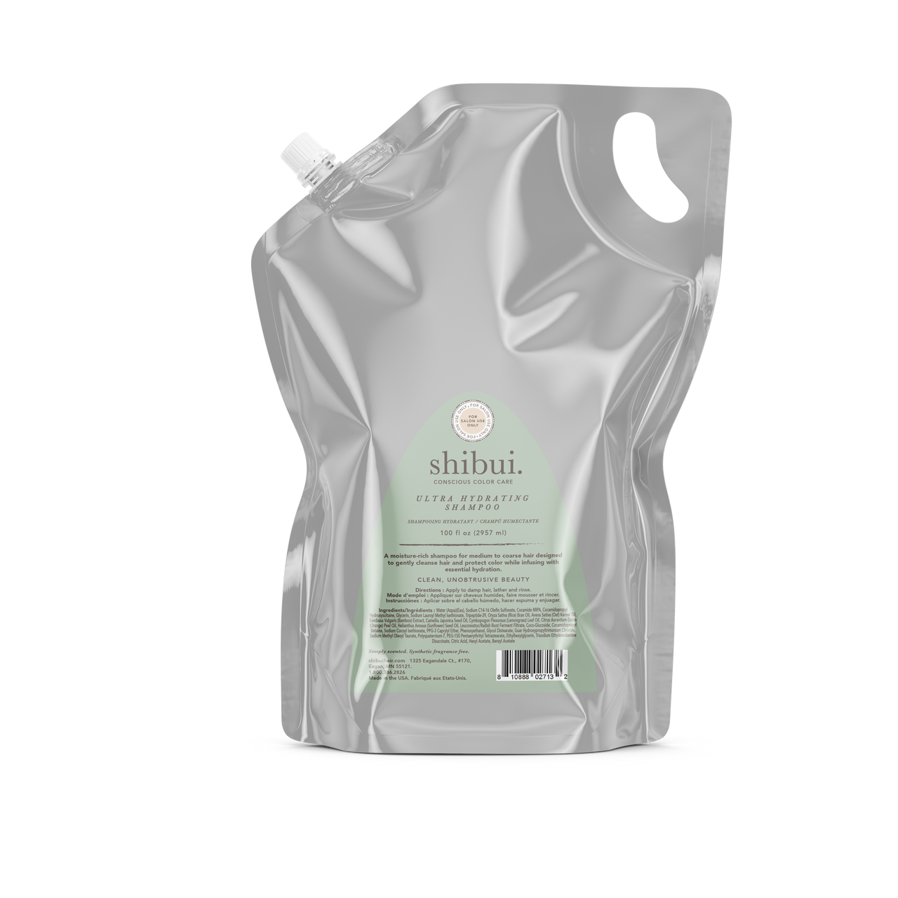 Shibui Ultra Hydrating Shampoo Pouch + Liter M/A 26