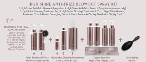 Aluram High Shine Blowout Spray Kit S/O 25