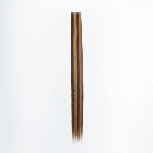 AQUA #4/12 DUO TONE TAPE-IN 18in