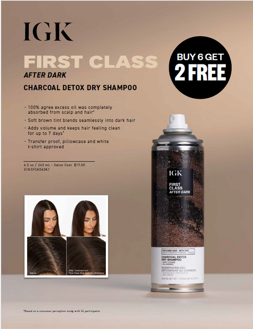 IGK> FIRST CLASS DRY SHAMP 6+2 J/F 2026