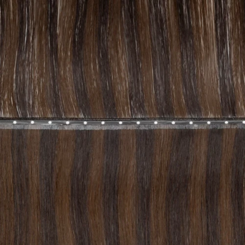 AQUA #1B/4 DUO TONE NO SEW WEFT 18in