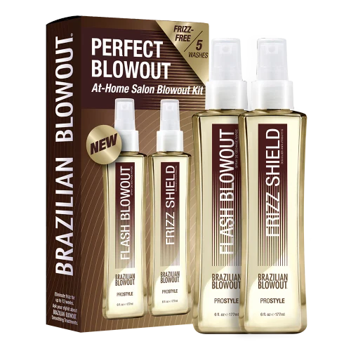 Brazilian Blowout Frizz Shield/Flash Blowout Duo