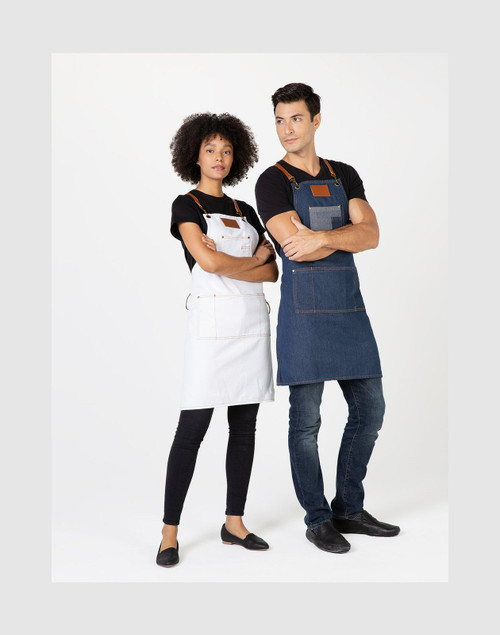 Betty Dain- Brooklyn Denim Apron- Blue