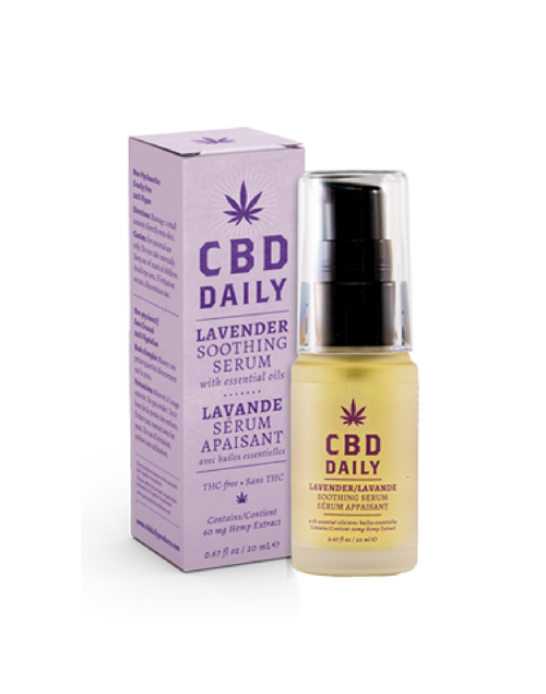 Earthly Body Lavender CBD Serum .67oz 60mg