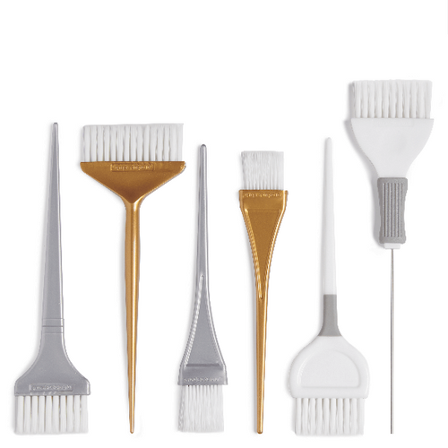 Product Club Feather Bristle Brush 6pk Metallic