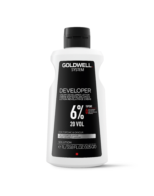 Goldwell 20 Volume 6% System Developer Liter - Shopmasello.com