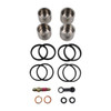 Suzuki GSX-R750 2000-2007 stainless pistons & Seal set (Tokico 4 pot)