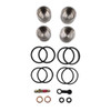 Suzuki GSX-R 1100 1989-1992 stainless pistons & Seal set (Nissin 4 pot)