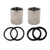 Triumph Bonneville 2001-2022 Stainless Steel Single Rear Brake Caliper Pistons & Seals Set