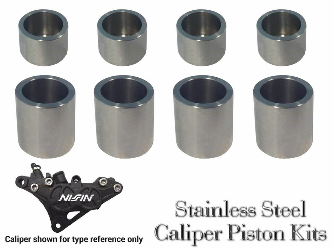 Suzuki RF900 R, RF900R, Stainless Steel Caliper Pistons Set