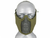 Big Foot Tactical Half Face Mesh Mask  w/ Ear Protection