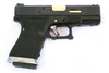 WE EU19 E-Force Pistol - Black/Gold Barrel