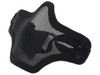 NUPROL Mesh Lower Face Shield - Black