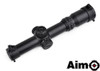 Aim-O 1-4x24SE Tactical Scope (Red/Green Reticle) - Black