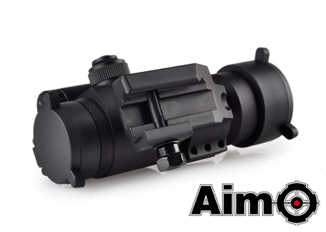 Aim-O M2 Red/Green Dot With Cantilever Mount - Black