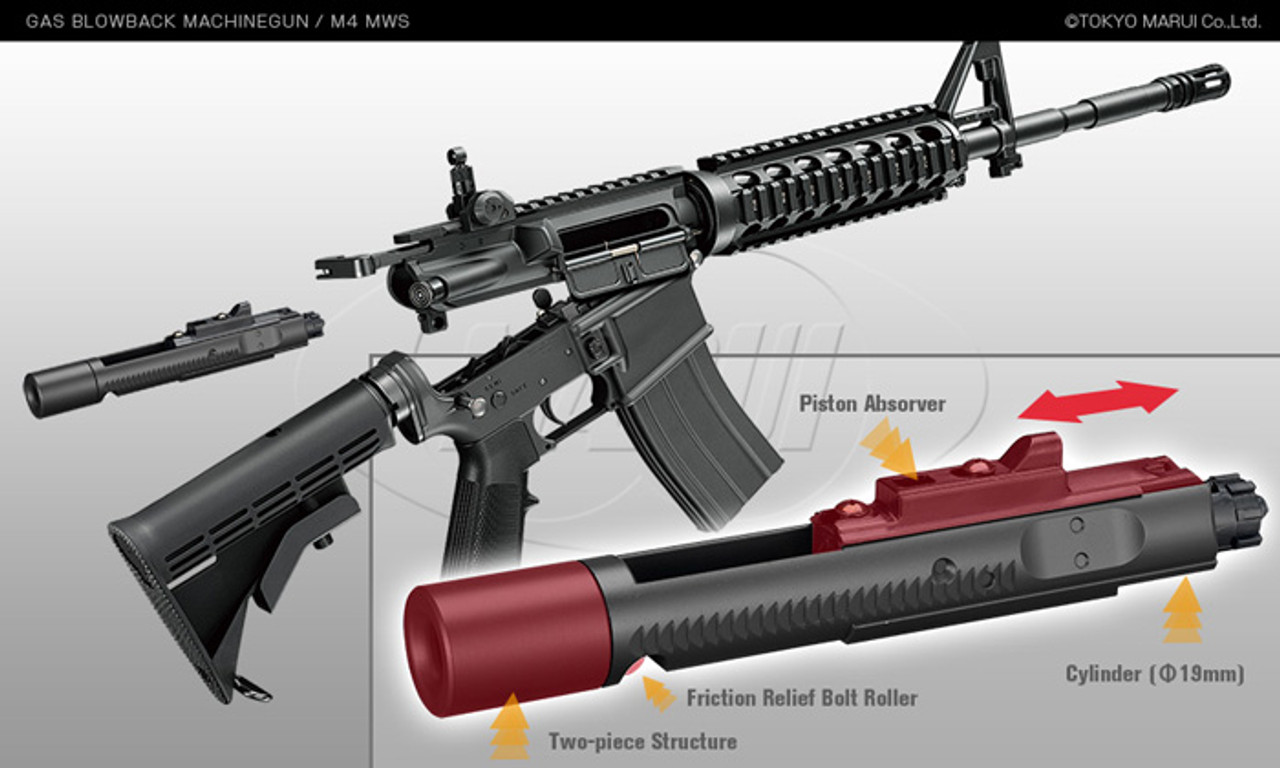 Tokyo Marui M4A1 MWS GBB Rifle