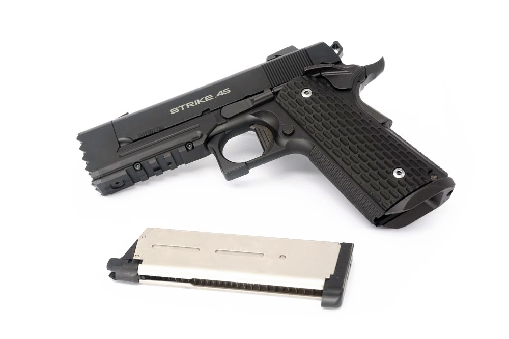 Tokyo Marui Strike Warrior .45 GBB Pistol - AGL Airsoft