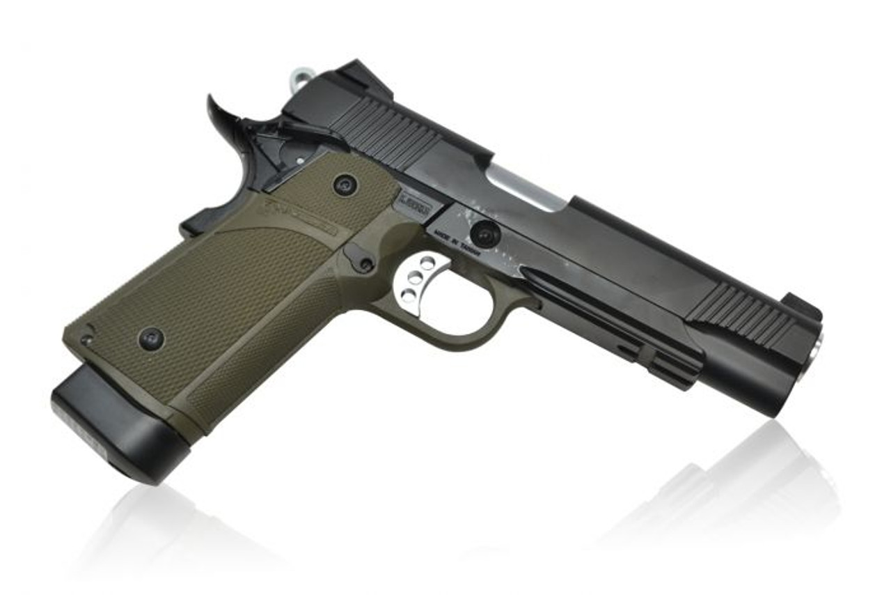 KJ Works KP-05 Hi Capa GBB Pistol - OD