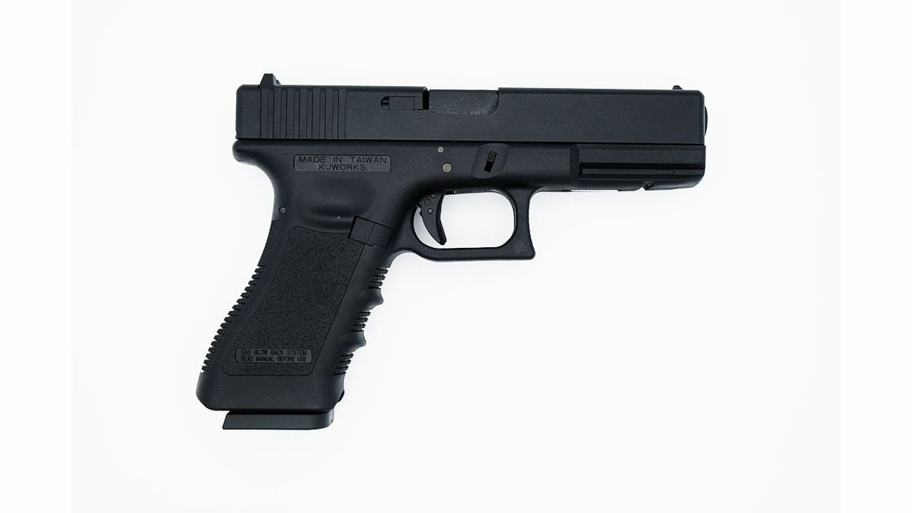 KJ Works KP-17 GBB Pistol - Black