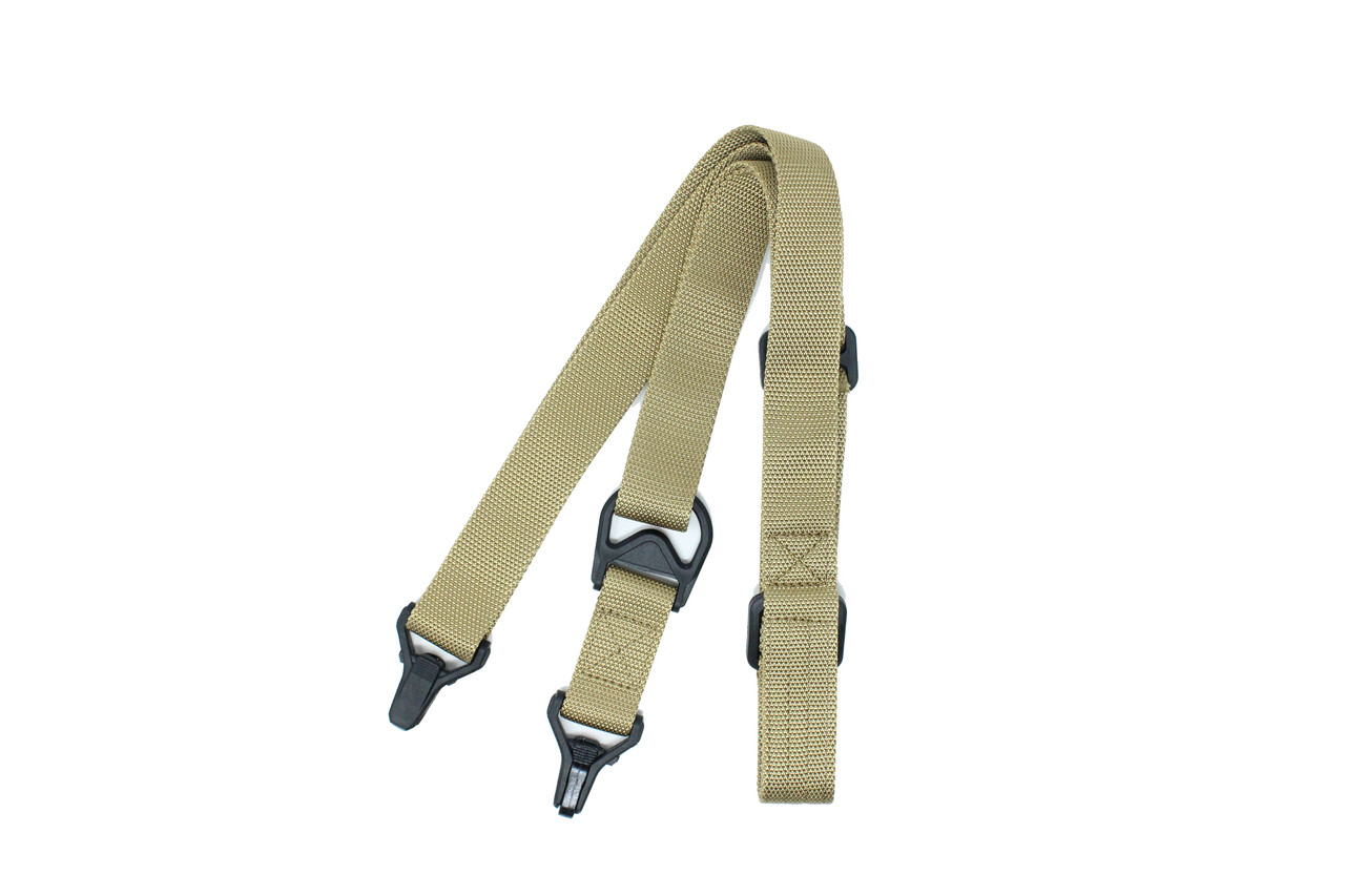 Nhelmet MS3 Multi-Mission Single Point / 2 Point Sling Nylon - Dark Earth