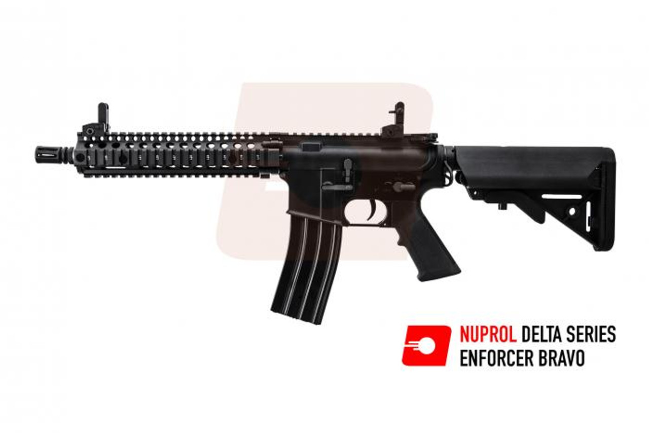 Nuprol Delta Enforcer Bravo AEG Rifle - Black