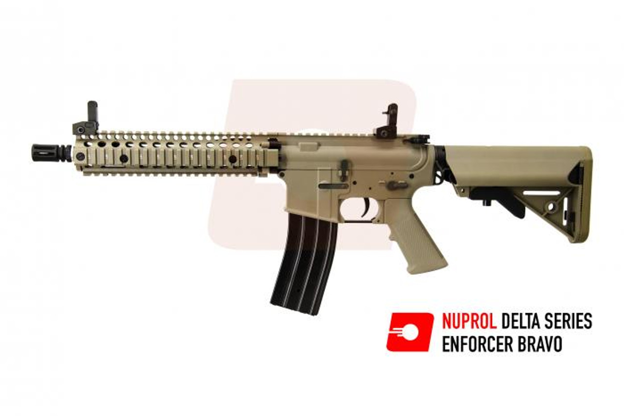 Nuprol Delta Enforcer Bravo AEG Rifle - Tan