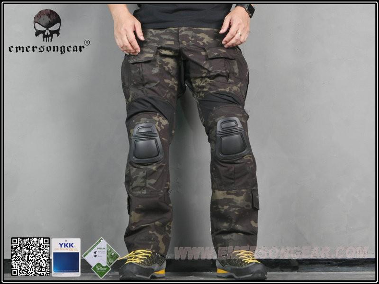 Emerson Gear G3 Combat Pants Multicam Black 32W