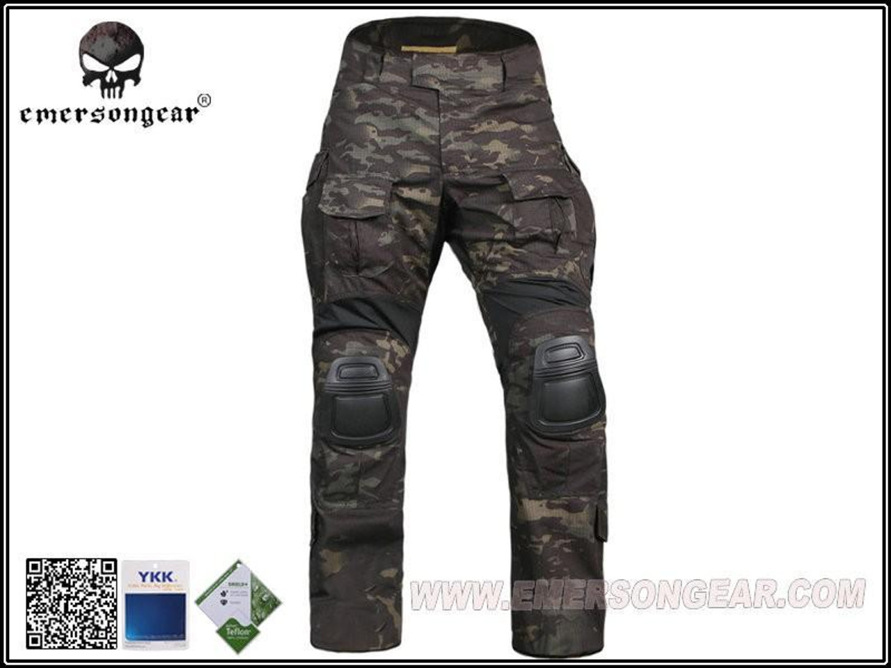 Emerson Gear G3 Combat Pants Multicam Black 32W