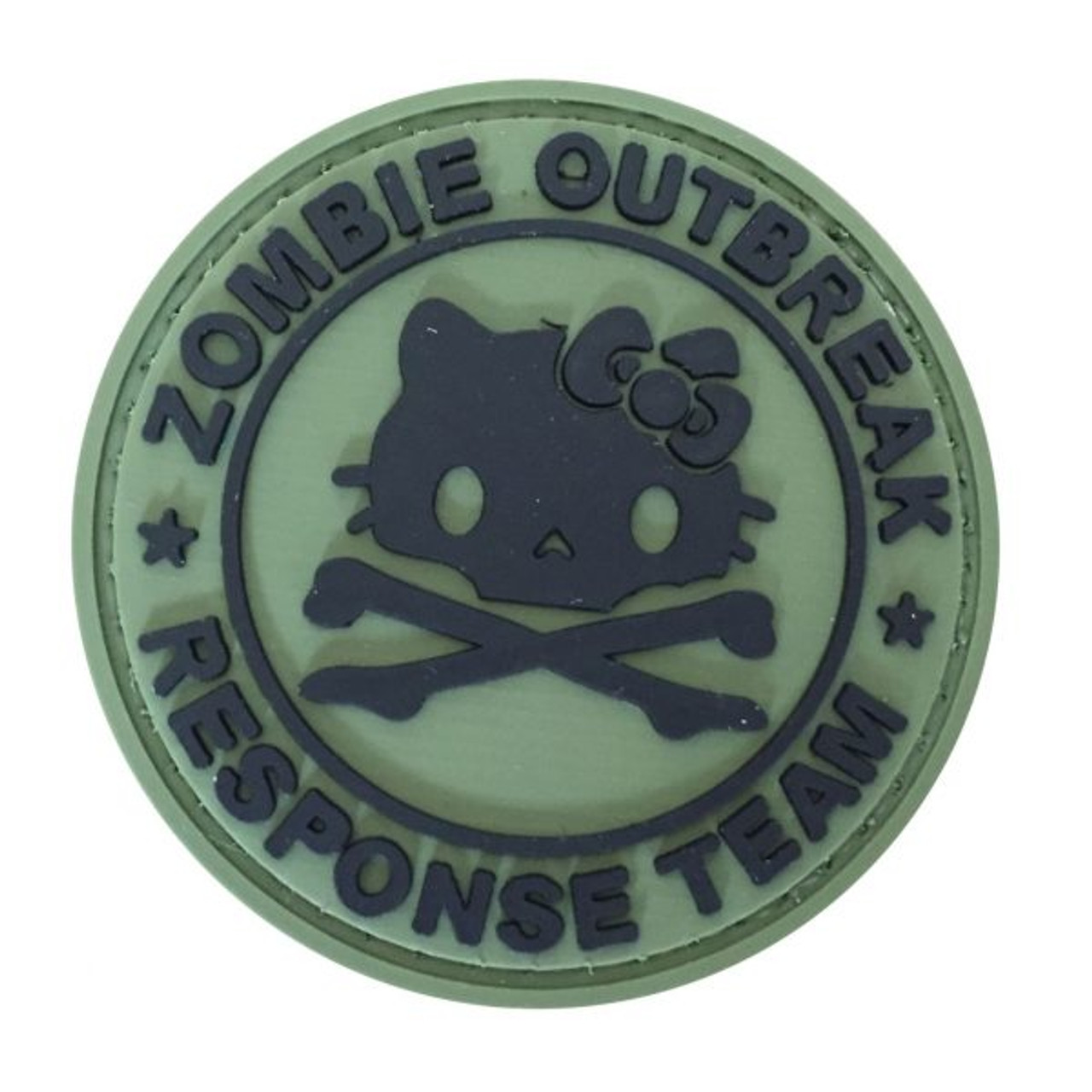 TPB Kitty Zombie outbreak Response Team - Black / Green