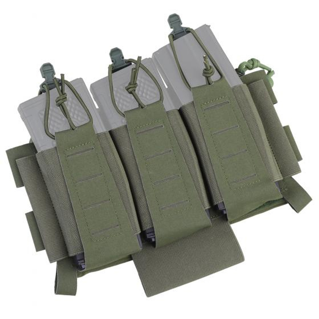 Nuprol PMC M4 Triple Open Mag Pouch V2 - Green