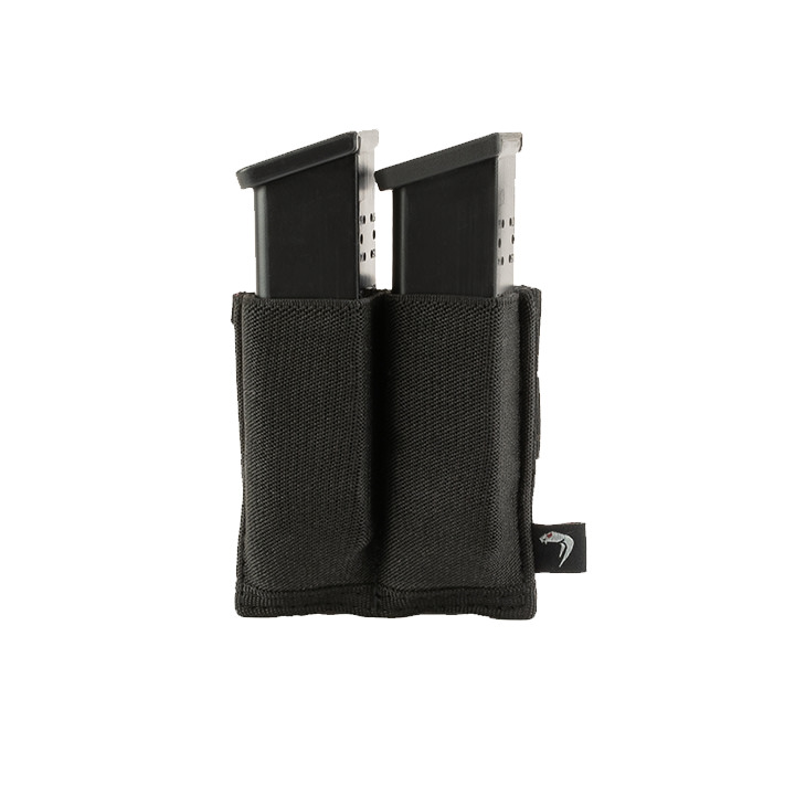 Viper astuccio per caricatore doppio a doppia sezione in nero Viper astuccio per caricatore doppio a doppia sezione in nero