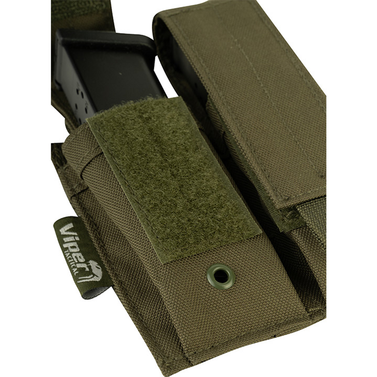 Viper Mod Double Pistol Mag Pouch - Olive Green