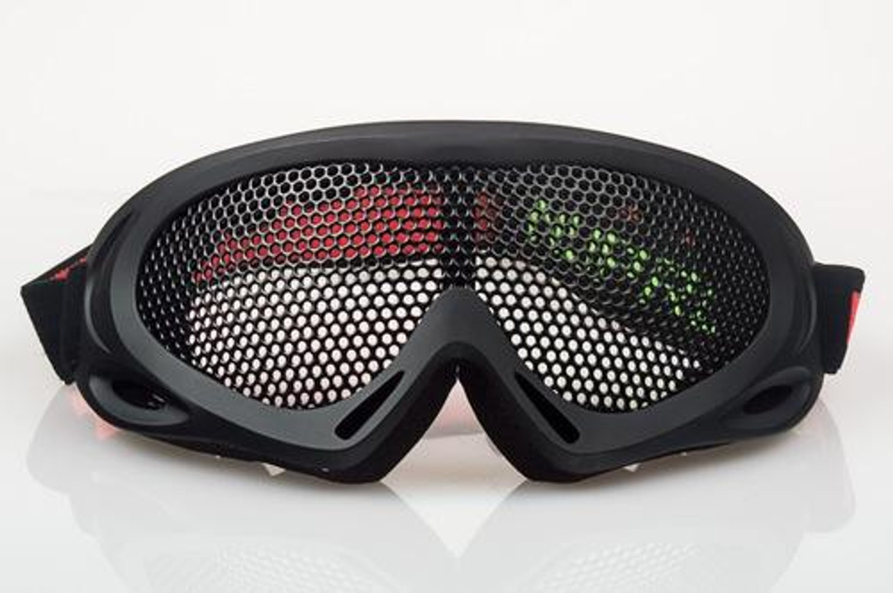 Nuprol Pro Mesh Eye Protection Black - Large