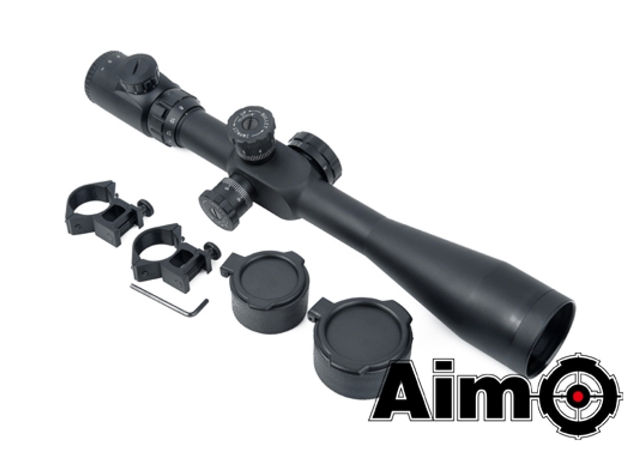 Aim-O 8-32×50E-SF(Red/Green Reticle) - Black