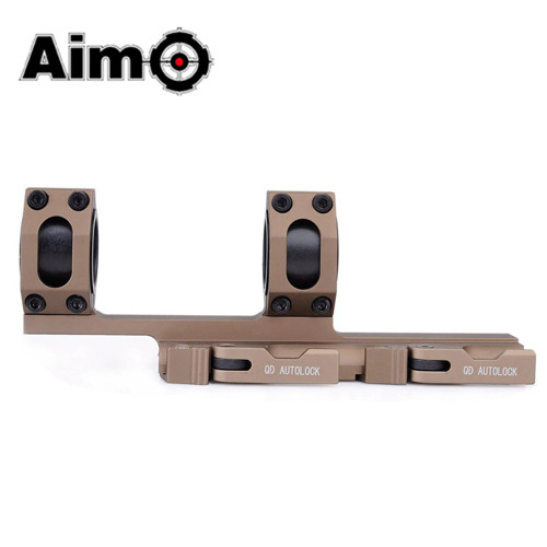 Aim O Tactical Top Rail Extend 25.4mm 30mm Ring Mount Dark Earth