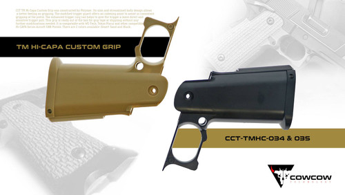 CowCow Technology - TM Hi-Capa Custom Grip - Desert Sand