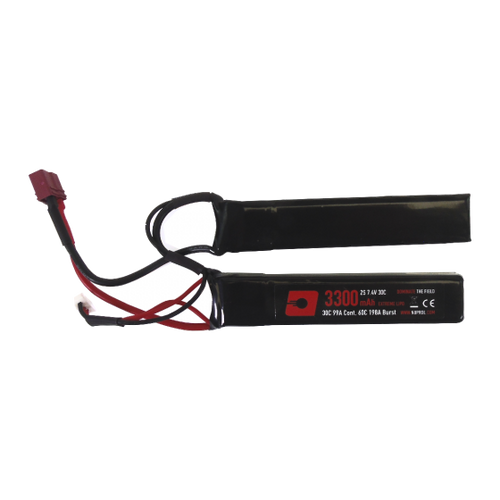 Nuprol Power 3300mAh LiPO 7.4V 30C Nunchuck - Deans