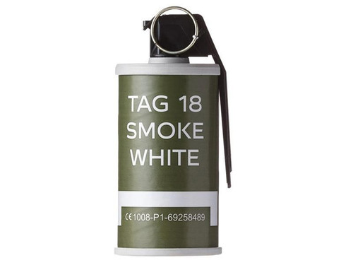 Tag Innovations TAG-18 Smoke White Screen Hand Grenade - Single