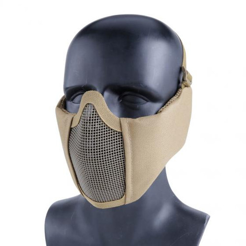 Nuprol Mesh Lower Face Shield V5 - Tan