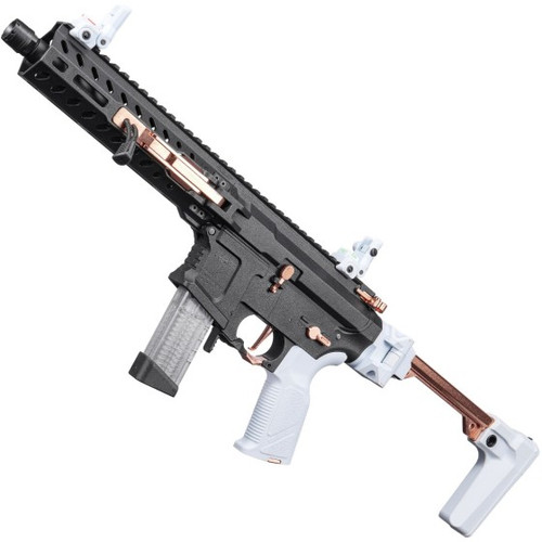 G&G FAR 9 ASDF Combat MAchine AEG - Black/White/Bronze