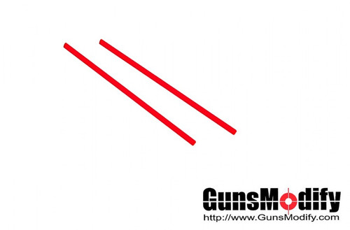 Guns Modify 2.0mm fiber optic For Gun Sight (Red) / L=50mm